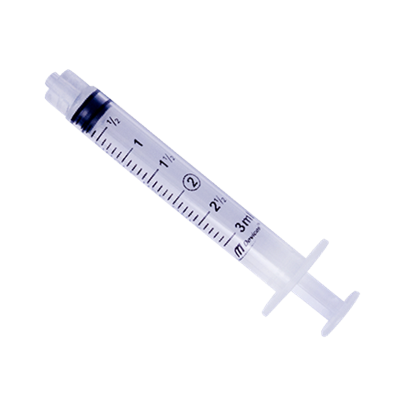 3mL Luer Lock Syringe without Needle